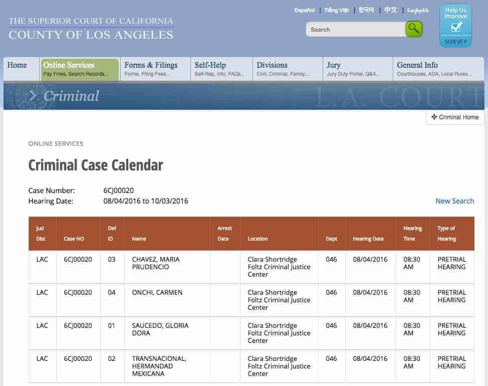 25 Lovely Criminal Court Calendar Free Design